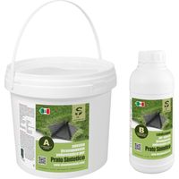 Colla Poliuretanica Bicomponente per Prato Sintetico parquet legno conf. 10 kg STI