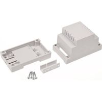 TRU COMPONENTS TC-7910728 Hutschienen-Gehäuse 53 x 89 x 65 ABS-V0 Grau 1 St.