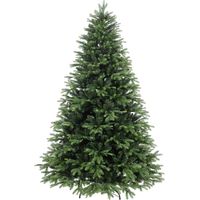 KLULK Albero Di Natale Folgaria 240 Cm, Diametro 168 Cm,Verde, Apertura Ad Ombrello
