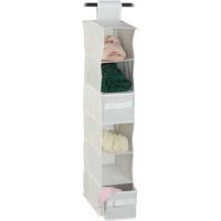Hanging shelf for wardrobe