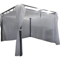 GAZEBO PERGOLA SCORREVOLE PLATONE MT 3X3 STRUTTURA