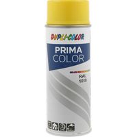 PEINTURE PRIMA RAL1018 JAUNE ZINC BRILLANT 400ML DUPLI COLOR