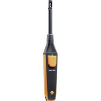 Testo – Thermo-hygromètre connecté pour mesure d'humidité et température – Alimentation 3 piles AAA – Tube de sonde 100mm – 560260502