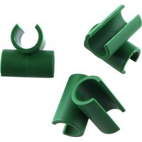 SHINING HOUSE 60 Stück Gartengitter-Kreuzverbinder für Tomatenkäfig, 11 mm