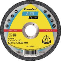 Klingspor 262937 Disque à tronçonner 125 mm 25 pc(s) acier inoxydable, acier