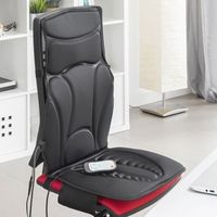 Tapis siege de masage vibrant chauffant pour fauteuil chaise et voiture Comment Ca Va Bien Etre