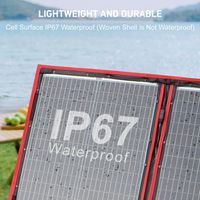 Panneau Solaire Portable Avec Batterie sur