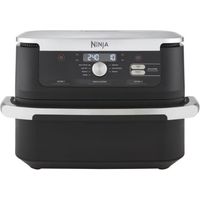 Ninja – Friteuse sans huile 10,4 L – Technologie Dual Zone pour cuisson simultanée – Dimensions 32,7 x 49,6 x 31,6 cm – Noir