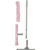 Fensterreinigungsset mit Teleskopgriff, max. 95 cm