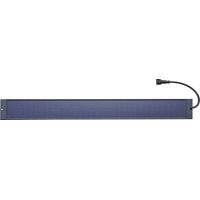 Panneau solaire 5W pour moteurs Easyline – Fixation inclinable jusqu'à 30° – Dimensions 560x60mm – Connecteur étanche inclus – Kaiser Nienhaus