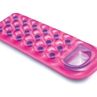 Transparent Mattress with Pockets - Random Colour - Blue or Pink