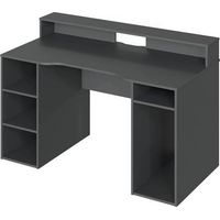 KIT SCRIVANIA CM 136X67X88H ANTRACITE