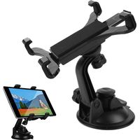 Car Tablet iPad Holder Mount, Suction Cup Tablet Holder Stand for Car Windshield Dash Desk Kitchen Wall Compatible most 7-10 inches Tablet