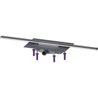 KESSEL-Canaleta de ducha Linearis Infinity 60 - L: 900 mm, DN 40, Acero inox. cep., Megastop, 45300.09
