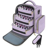 trousse portable voyage rtable pour vernis à ongles, pouvant contenir 72 flacons étui voyage outils