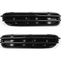 2 grilles d'aération latérales noires brillantes de remplacement pour BMW E60 E61 M5 2006-2010