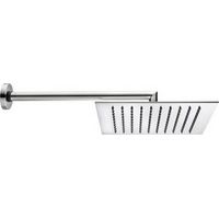 BRACCIO DOCCIA TETIS CON SOFFIONE QUADRO Misura: Cromo - cm 25x25