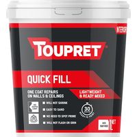 Toupret Quick Fill 1 Litre - Fast Drying Interior Filler