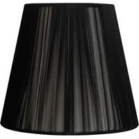 konischer Lampenschirm hilo indira e27 schwarz (45x23x29)