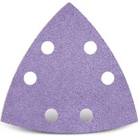 MENZER Purple HD Klett-Schleifblätter, 93 mm, 6-Loch, f. Deltaschleifer, Keramik-Mix (50 Stk.) K120