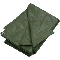 Bâche 180 g/m² 6x6 m Vert PEHD