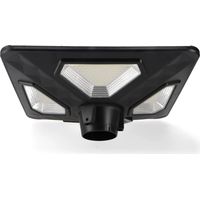 IluminaShop - Farola Solar de LED para Alumbrado Publico 80W IP65 Chip Sanan con Sensor Crepuscular / Movimiento con Control Remoto Blanco Frio 6000K