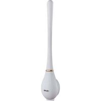 Brosse WC en Silicone, Brosse WC de Nettoyage, Brosse WC, Brosse WC de Remplacement Universelle pour Salle de Bain (Blanc)