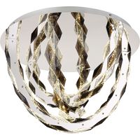 Globo - plafón - Karilion - cromo - metal - Ø 60cm - LED -