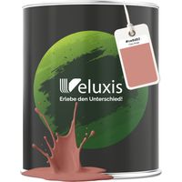 Wandfarbe Rosa Braun Altrosa Matt Innenfarbe – Deckkraft Klasse 1, VOC-frei, Ohne Grundierung, Tropfarm – Wohnzimmer & Schlafzimmer – 2,5L – Veluxis (Clay Rose)