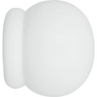 Punta in legno inglese ø28mm avvitabile laccata bianca X2 - Mobois