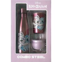 Coffret cadeau WORLD TRADE & TECHNOLOGIES WTT676DIS028 4 pièces Rose métallisé Stitch & Angel