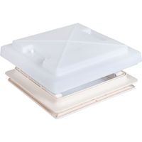 Ventana de escotilla de techo MPK 28X28 con mosquitera, blanca