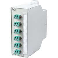 Metz Connect OpDAT REGpro empalme 6x LC-D OM3, 15024A57706-E