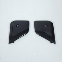 paar schwarze Befestigungsplatte Visier Helm Kiwi K21 für zwei