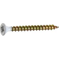 Vis Aggloméré Tête Fraisée Blanche 4x30 Fixation Bois Aggloméré Tête Fraisée - Vynex