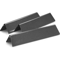 Lot de 3 barres Flavorizer acier émaillé pour barbecue gaz Spirit 200 - Weber
