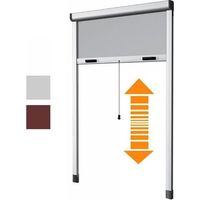 Zanzariera MEDAL 250x160-140cm bianca in alluminio con avvolgimento automatico