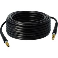 vhbw 20m Tuyau haute-pression compatible avec Kärcher K 5 Full Control Home, K 5 Full Control Home AT nettoyeur haute pression - Filetage en laiton