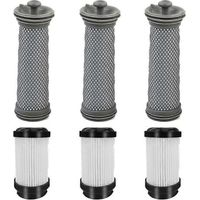 Kit de pièces de rechange pour filtres pour aspirateur Tineco Pure ONE S15/S15 Essentials/S15 Pet Ex, préfiltres et filtres HEPA
