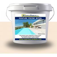 Peinture Spéciale Piscine Béton - 5 L Beige - MATPRO