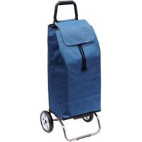 Borsa laterale Carrello della spesa 55L Blu Jeans in poliestere