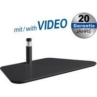 Shelf bracket for easel / floor stand suitable accessories for ht 20 l / ht 21 l, black