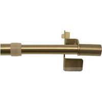 Tringle à rideau extensible autobloquante 80-110 cm – Décor laiton – Diamètre 10 mm – Fixation sans perçage – Ateliers 28
