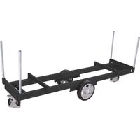 VarioFit Langmaterialwagen mit 4 Rungen RAL 7016