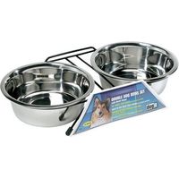 Mangeur dogit avec double base 2 L