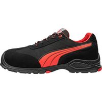 Chaussures de sécurité basses S1PL MADRID noir/rouge - PUMA SAFETY - 642740 45