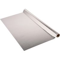 Venilia Pellicola adesiva, Alluminio Spazzolato Ottica in metallo, 67,5cm x 1,5m, Spessore 120μ, Pellicola autoadesiva per mobili o cucina, carta da parati, PVC senza ftalati, Prodotto in UE