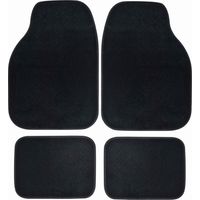 Tapis de sol moquette pour voiture – Lot de 4 pièces – Protection intérieure – Adapté à tous les véhicules – Facile à nettoyer – Imdifa