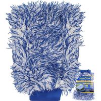Goodyear Chenille Microfibre Luxury Car Wash Mitt Soft Glove Scrub Cleaning