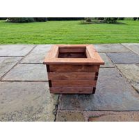 Valley Small Wooden Garden Square Planter H32 X W39 X D39